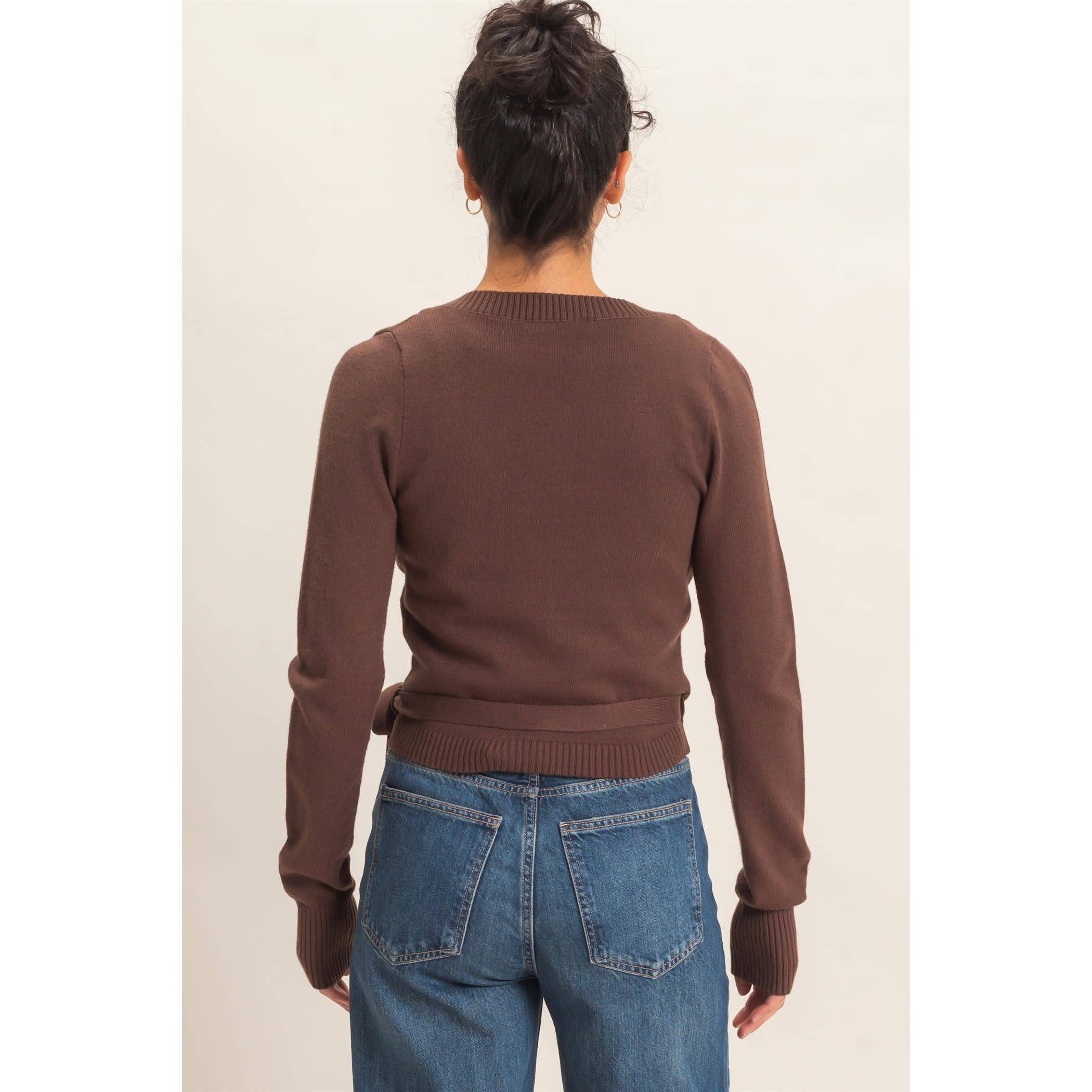Wrap Knit Cardigan
