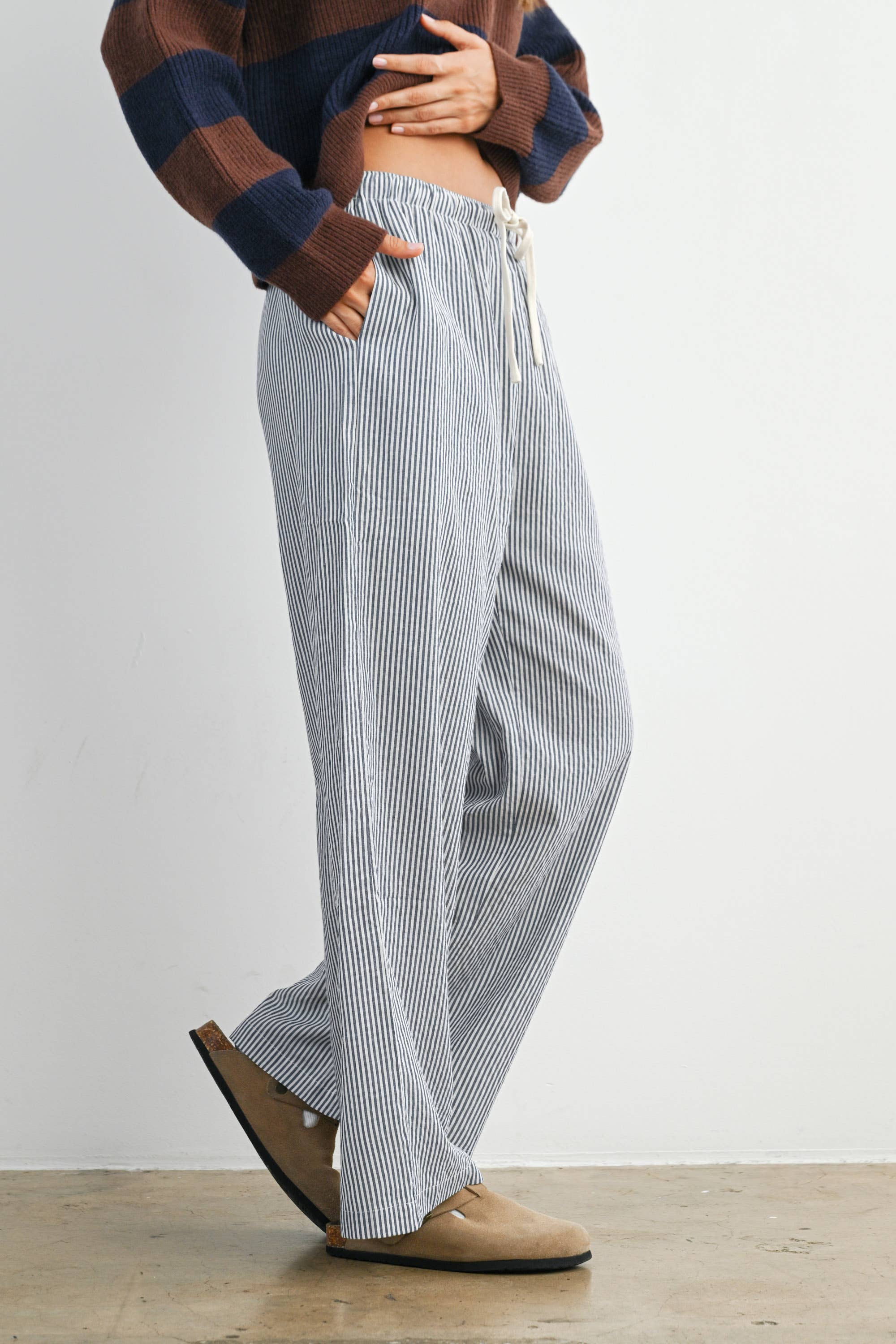 Millie Striped Pants