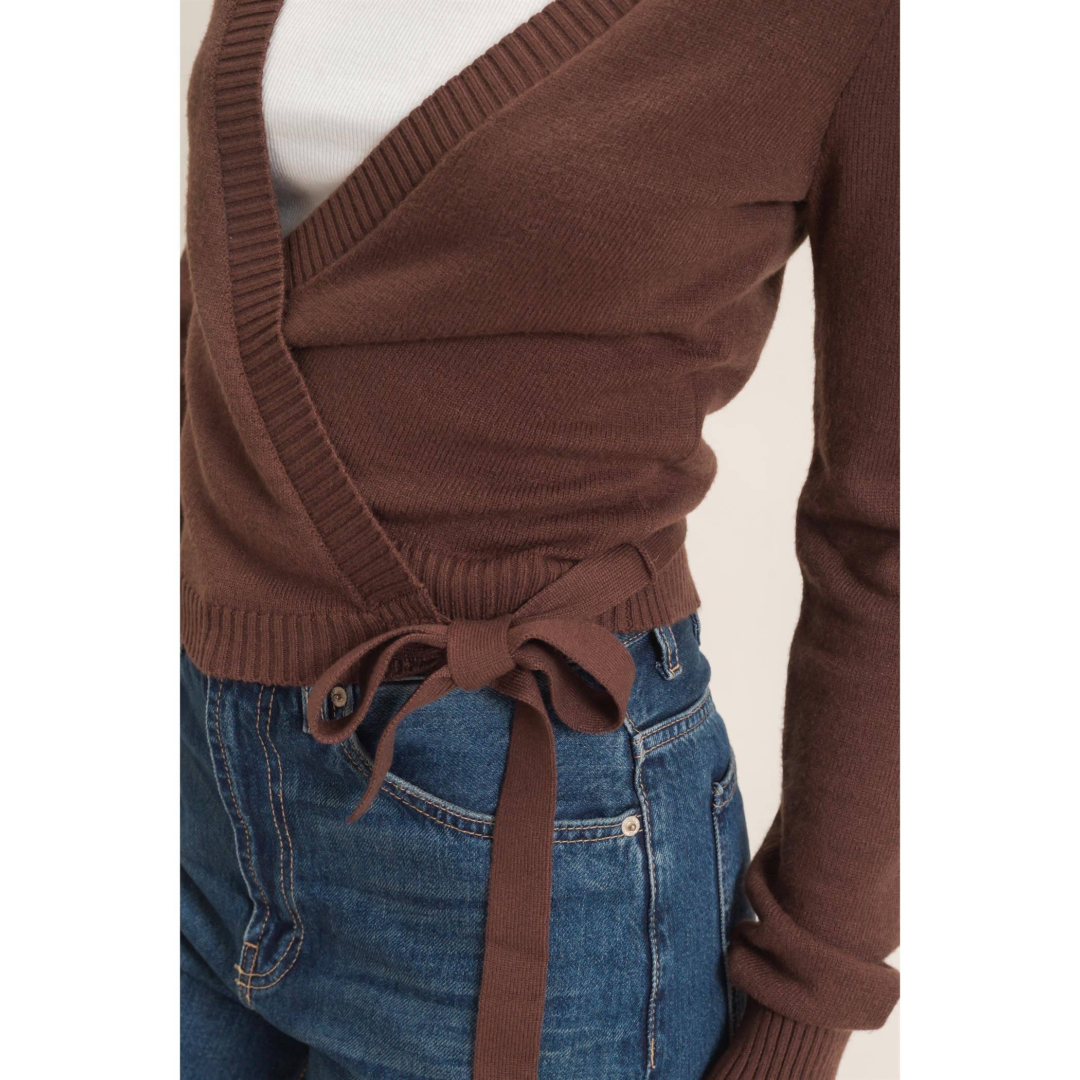 Wrap Knit Cardigan