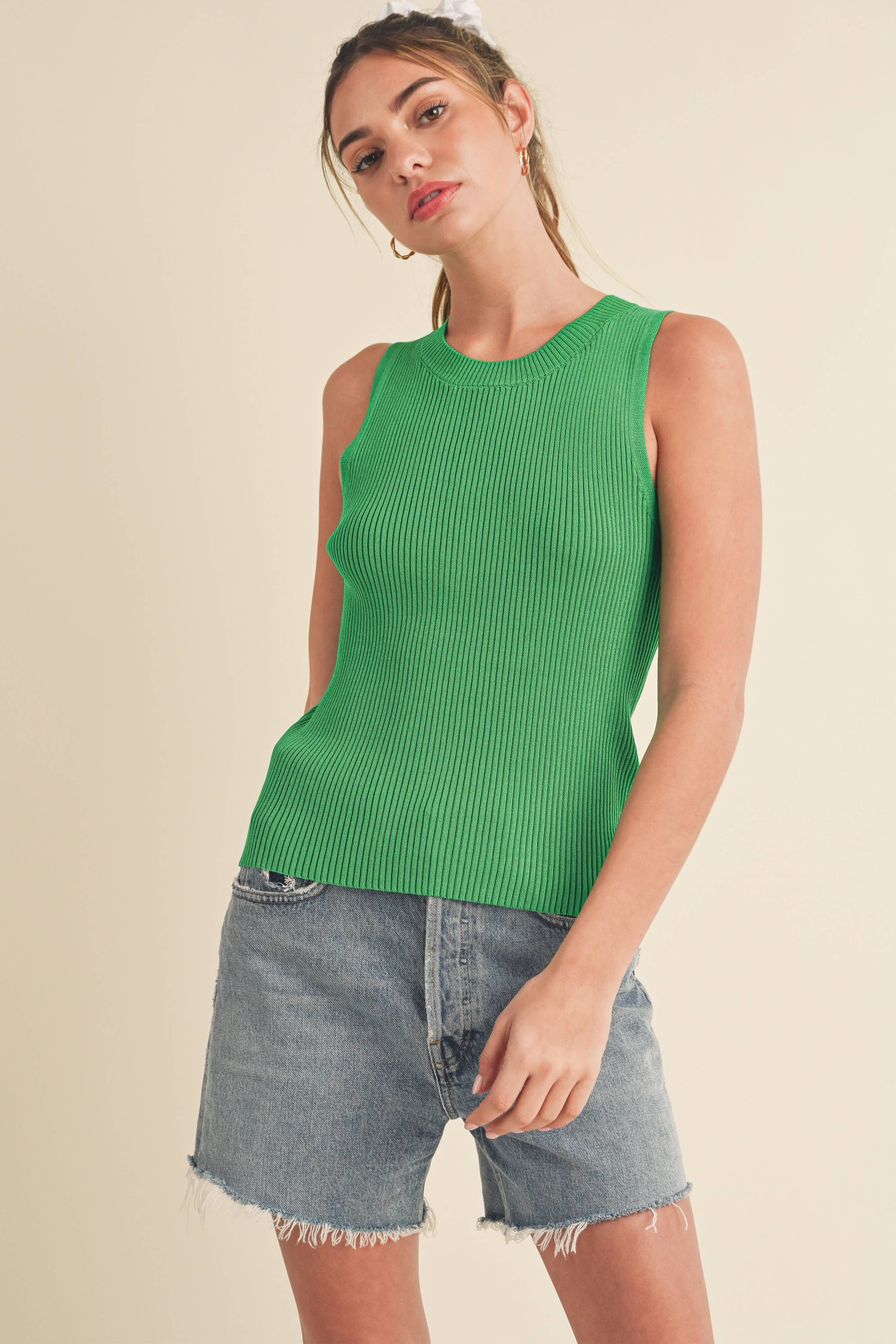 Jade Knit Tank