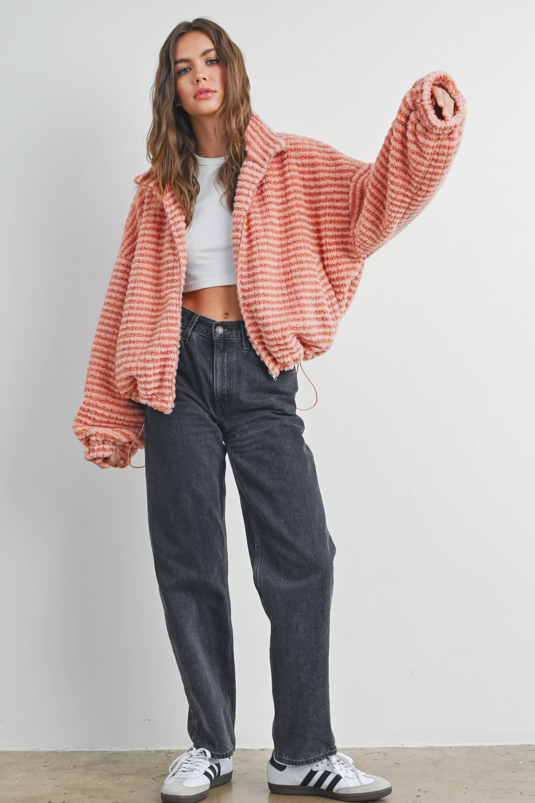 Collared Puffer Jacket - BMJ7497