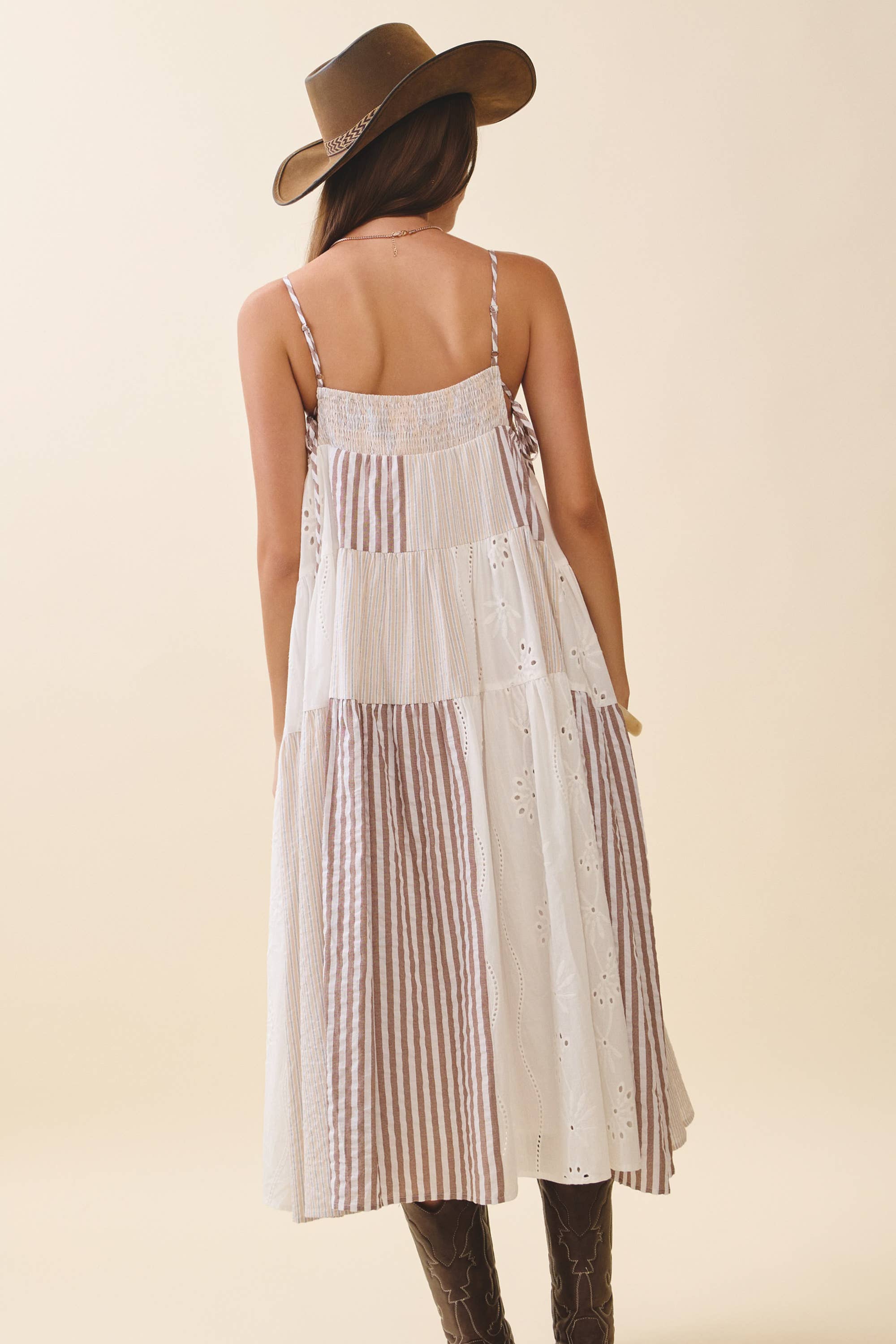 Clara Tiered Midi Dress