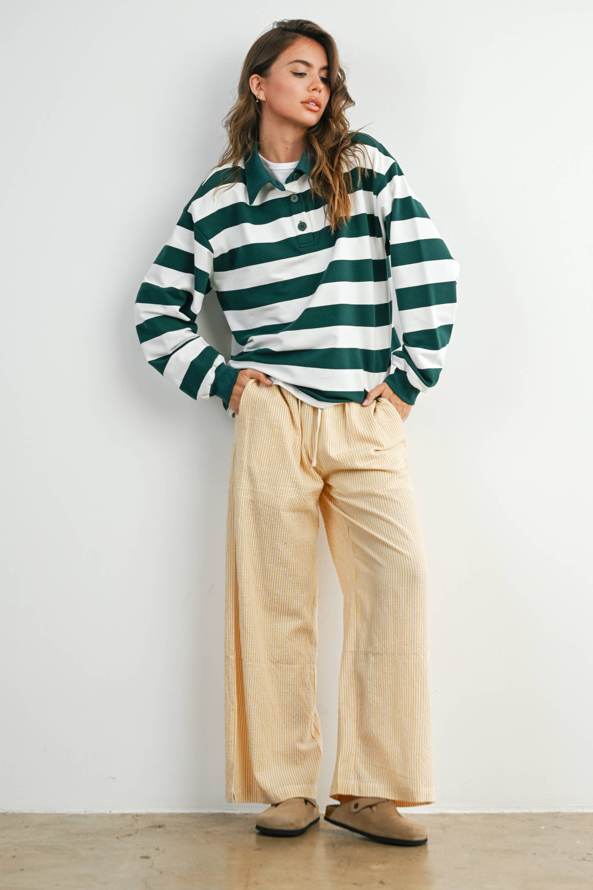 Millie Striped Pants