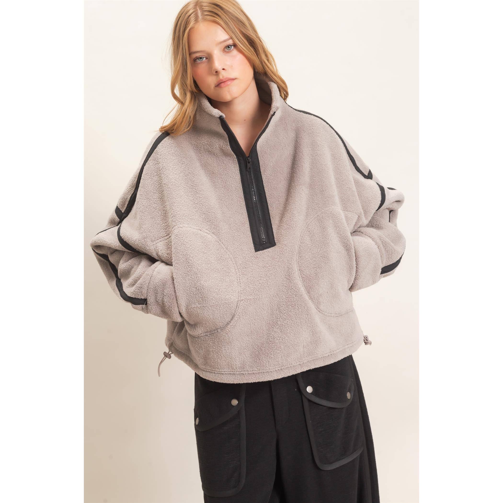 Off Duty Half Zip Fleece