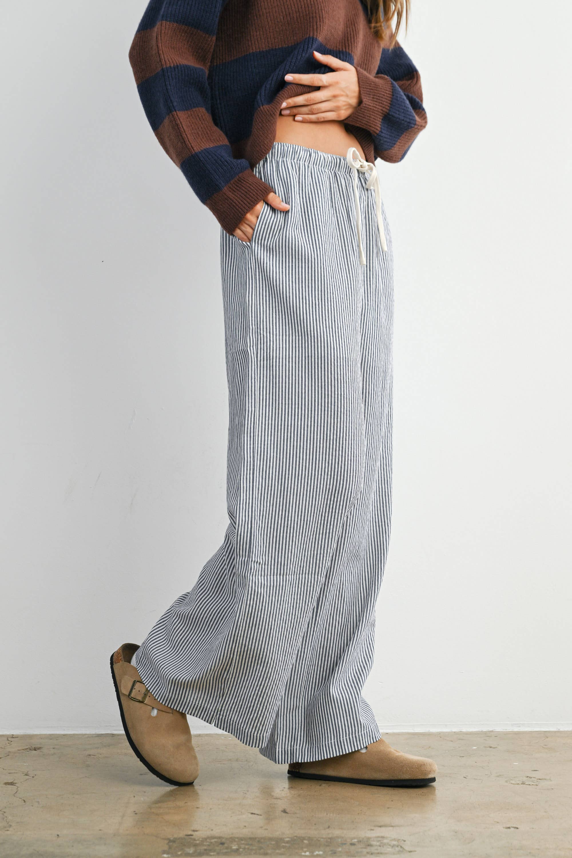 Millie Striped Pants