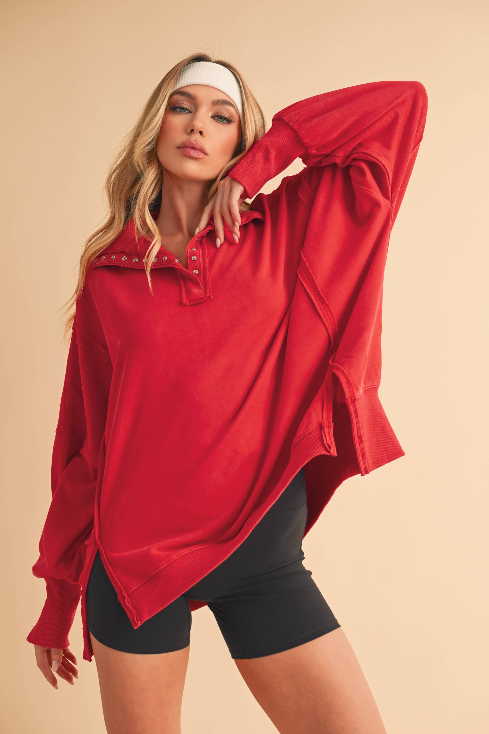 Henley Sweatshirt