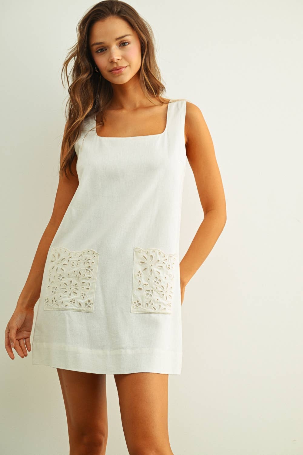NIKKI LINEN DRESS