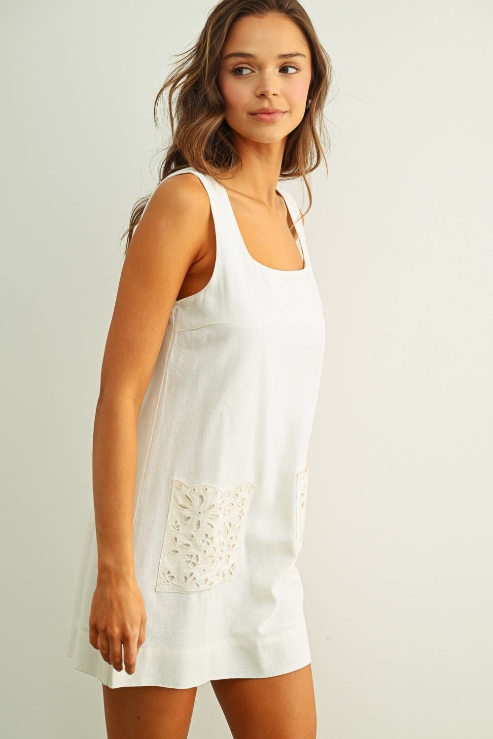 NIKKI LINEN DRESS