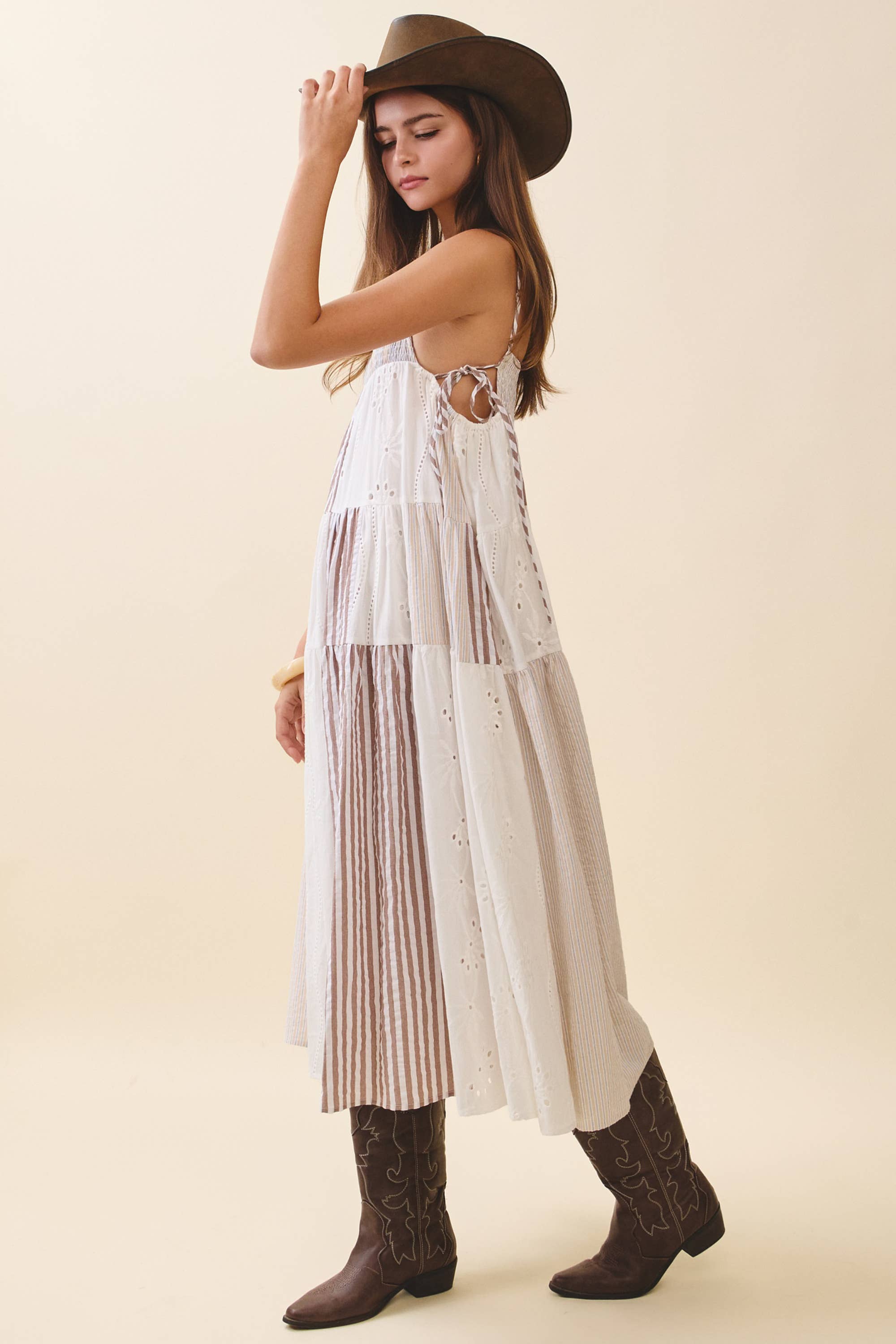 Clara Tiered Midi Dress